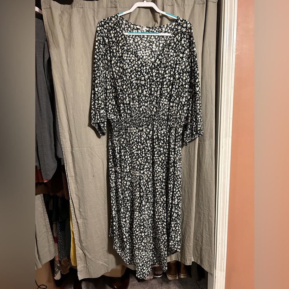 Time and Tru Midi Dress